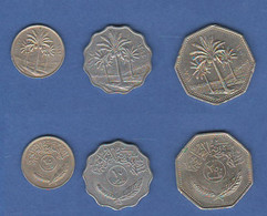 Iraq Lotto 3 Monete  Nichel Coins - Iraq