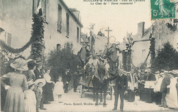 AV 382 CPA    MOULINS LA MARCHE -FETE DU CALVAIRE  LE CHAR DE JESUS RESSUCITE - Moulins La Marche