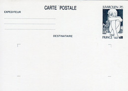 Carte Entier Postal JUVAROUEN 76 - Standard Postcards & Stamped On Demand (before 1995)