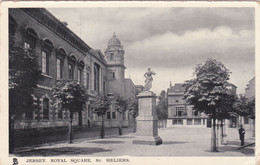 CPA ROYAUME UNI - ANGLETERRE - ILE De JERSEY - St Helier - Royal Square En 1906 - St. Helier