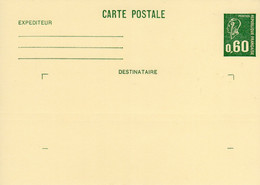 Carte Entier Postal - Marianne De Béquet 0,60 - Cartes Postales Types Et TSC (avant 1995)