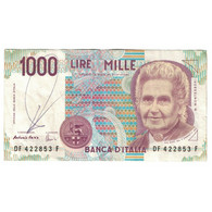 Billet, Italie, 1000 Lire, D.1990, KM:114c, TTB - 1000 Lire