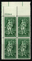 0293- USA - 1958 - SC#: 1100 - MNH - GARDENING-HORTICULTURE - PLATE BLOCK FOLDED (NO DAMAGED) - - Légumes