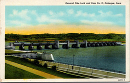 Iowa Dubuque General Pike Dam And Lock No II - Dubuque