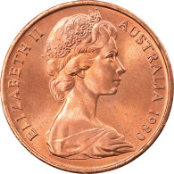 Monnaie, Australie, Elizabeth II, Cent, 1980, SPL, Bronze, KM:62 - Cent