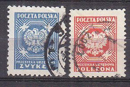 R3843 - POLOGNE POLAND SERVICE Yv N°25/26 - Dienstmarken