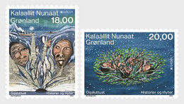 Groenland / Greenland - Postfris / MNH - Complete Set Europa, Mythen En Sagen 2022 - Neufs