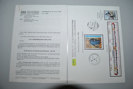 Luxembourg 1996/98 Feuillets Postes Reproductions Envoi Bpost Belgique : 2 € Europe : 5 € - Autres & Non Classés