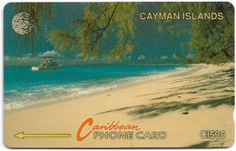 Cayman Isl. - C&W (GPT) - Beach, 6CCIA, 1993, 10.000ex, Used - Kaimaninseln (Cayman I.)