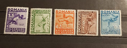 ROMÂNIA BALKANIADE ATHLETICS SET MNH - Other & Unclassified