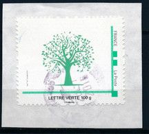 France-IDTimbre - Arbre Vert - YT IDT 69 Oblitéré Cachet Rond Sur Fragment (lettre Verte 100g) - Oblitérés