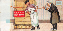 CHROMO - CHOCOLAT REVILLON - TIRETTE D'UN CHROMO A SYSTEME - Revillon