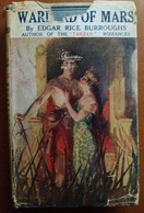 C1 Edgar Rice Burroughs THE WARLORD OF MARS Methuen 1921 JAQUETTE Dust Jacket PORT INCLUS France - Science Fiction