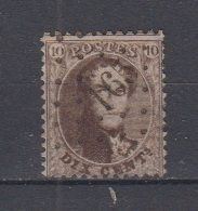 BELGIË - OBP - 1863 - Nr 14A  (PT 165 - (HAMME) - Coba + 12.00 € - Puntstempels