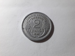 MIX2 FRANCIA 2 FRANCHI 1941 IN BB - 2 Francs