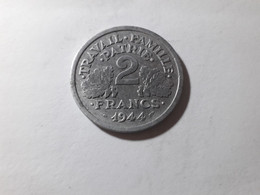 MIX2 FRANCIA 2 FRANCHI 1944 IN BB - 2 Francs