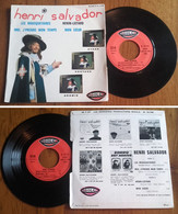 RARE French EP 45t RPM BIEM (7") HENRI SALVADOR (1967) - Collector's Editions