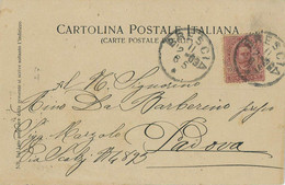 P0453 - ITALIA Regno - Storia Postale - UMBERTO I - 10 Cent Dopo Validità 1902 - Autres & Non Classés