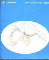 Brochure Lufthansa Streckenatlas/Route Maps. - Collectif - 0 - Cartes/Atlas