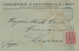 P0455 - ITALIA Regno - Storia Postale - VARIETA' Su CARTOLINA - LEONI  Sass# 82 - Other & Unclassified