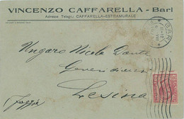 P0455 - ITALIA Regno - Storia Postale - VARIETA' Su CARTOLINA - LEONI  Sass# 82 - Autres & Non Classés