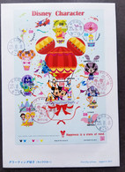 Japan Disney Character 2013 Mickey Cartoon Winnie Pooh Toy Story Dumbo Cat Hot Balloon (FDC) *odd Shape *unusual - Storia Postale