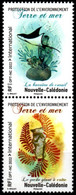 Nouvelle-Calédonie 2022 - Protection De L'environnement Terre Et Mer, Faune - 2 Val Neuf // Mnh - Unused Stamps