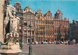 Postcard Bruxelles Market Place 1968 - Markets