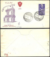 Fdc Venetia TS 1949 31 Andrea Palladio - Autres & Non Classés