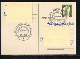 Berlin 1971: P 82:  Postkarte      (B001) - Cartoline - Usati