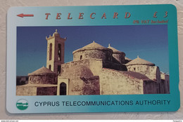 CYPRUS USED PHONECARD SURCH - Zypern