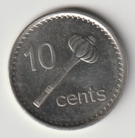 FIJI 2010: 10 Cents, KM 120 - Fiji