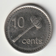 FIJI 2010: 10 Cents, KM 120 - Fiji