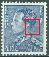 BELGIUM - 1951 - MNH/*** LUXE - TACHE BLANCHE DANS LA NUQUE - COB 847 Luppi V2 - Lot 25526 - Andere & Zonder Classificatie