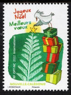 New Caledonia - 2022 - Christmas - Mint Stamp - Unused Stamps