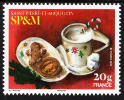 St. Pierre & Miquelon - 2022 - Christmas - Mint Stamp - Unused Stamps