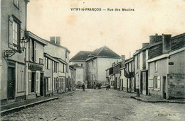 Vitry Le François * La Rue Des Moulins * Commerce ANCELET - Vitry-le-François