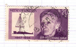 IND+ Indien 1968 Mi 460 Marie Curie - Used Stamps