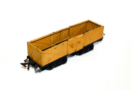 JEP - ANCIEN WAGON TOMBEREAU AVEC PORTE A BOGIES - ECH: O / 0 - MINIATURE TRAIN - MODELISME FERROVIAIRE       (2811.1) - Coches De Mercancía