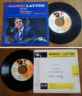 RARE French EP 45t RPM BIEM (7") MARIO LATTRE (1966) - Ediciones De Colección