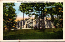 Alabama Birmingham Mountain Brook Country Club 1937 - Andere & Zonder Classificatie