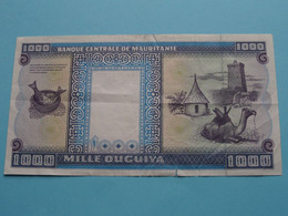 1000 Mille OUGUIYA - 28/11/1993 ( For Grade, Please See SCANS ) Circulated ( Small Tear ) ! - Mauritanië