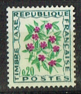 FR 143 - FRANCE Taxe N° 98 Neuf** Fleur Pervenche - 1960-.... Postfris