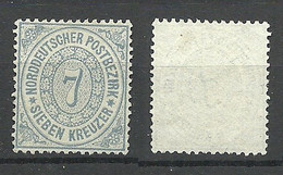 Norddeutscher Postbezirk 1862 Michel 22 (*) Ohne Gummi/mint No Gum - Mint