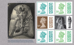 GB UK New 2022 Tutankhamun, Egypt, Mummies,Archaeologist ,Howard Carter,Falcon,Lion,Boat, MNH Pane (**) Great Britain - Sin Clasificación