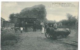 72    LE  BREIL - SUR - MERIZE  ACCIDENT  DE  BATTAGE  DU  22  AOUT  1923 - Autres & Non Classés