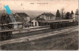 VITREY Intérieur De La Gare - Vitrey-sur-Mance