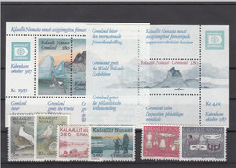 Greenland 1987 - Full Year MNH ** - Années Complètes