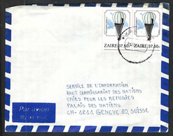 ZAÏRE P.A. 1986: LSC P.A. De Kamgé Pour Genève (Suisse) - Brieven En Documenten