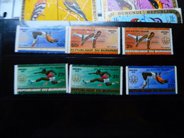 Burundi Pa PA Poste Aerienne Luchtpost 423/428 Mnh Neuf ** ( 1976 ) J.o. Montreal Sports Sporten - Unused Stamps